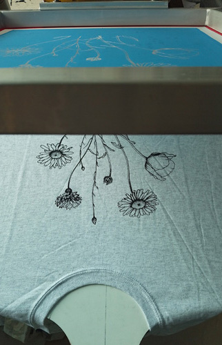 Print - Shirt Wilde plantent